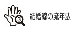 結婚線の流年法